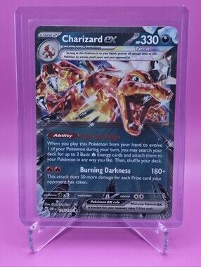 Pokémon TCG - Charizard ex - Obsidian Flames - Double Rare - 125/197